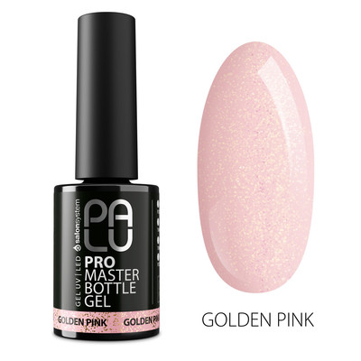 Pro Master Bottle Gel - Golden Pink  11ml PaluCosmetics Säurefreies Gel in einer