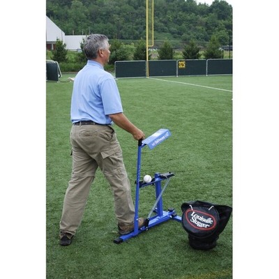 Blue Flame Pitching Machine Manual Portable Training Aid Baseball
