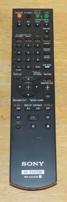 Original Sony RM-AAU029 Remote Control
