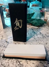 Shun knife sharpening whetstone, Made in Japan, model # DM-0708, list $125