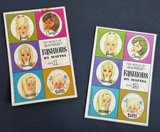 VINTAGE 1966 WORLD OF BARBIE FASHIONS BOOKLETS 1 AND 2