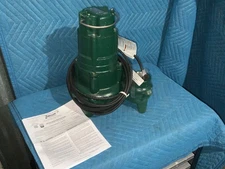 ZOELLER N270 1 HP,Sewage Ejector Pump,115VAC 4NW14 (S1Iflr)