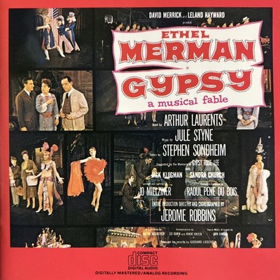 Gypsy Original Broadway Cast Recording Ethyl Merman (CD, Columbia) DADC