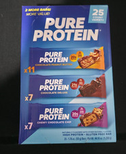 Pure Protein Variety Pack 25 total Bars Choco...