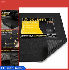 Oil Spill Mat 29x36 Inch Absorbent Waterproof Garage Floor Pad Reusable