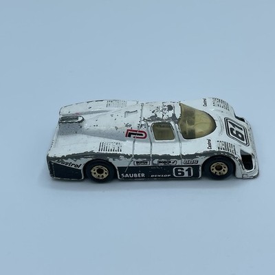 Matchbox MB66 Group C Racer 61/Sauber Made in Macao Poor Condition