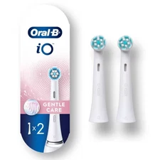 Oral-B iO Gentle Care Replacement Brush Heads - Soft Bristles, 2ct White