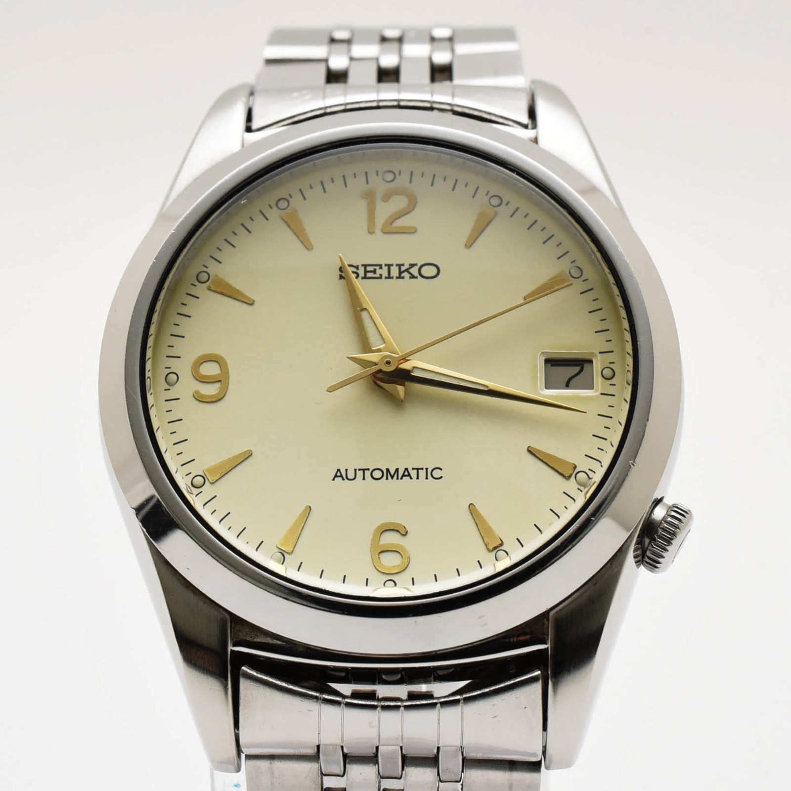 SEIKO 7002-8000 Vintage Men's Watch Automatic JAPAN 36mm From Silver [EXC+5] - vintagewatches.pk