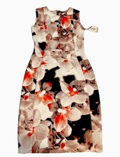 Calvin Klein Women's Sleeveless Dress Size 4, Floral Print, Spring/Summer