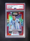 2018 Panini Prizm World Cup Lionel Messi #1 Argentina Red /149 PSA 10