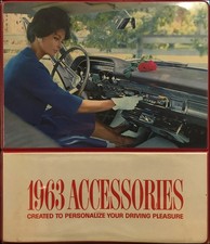 1963 Lincoln Mercury Accessories Dealer Album - Full Page For Each Accessory 1963 Lincoln Mercury Accessories Dealer Album - Full Page For Each Accessory