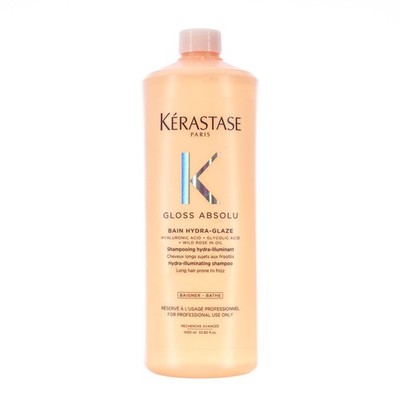 Kerastase Gloss Absolu Bain Hydra Glaze Shampoo 33.8oz/1L AUTHENTIC FRESH!