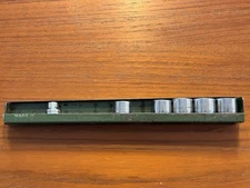 S-K TOOLS 3/8" Drive METRIC Socket Set 6 Point 7-19mm Flip Lid Tray Partial Set