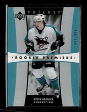 2005-06 Upper Deck Trilogy Update #295 Steve Bernier RC #/999
