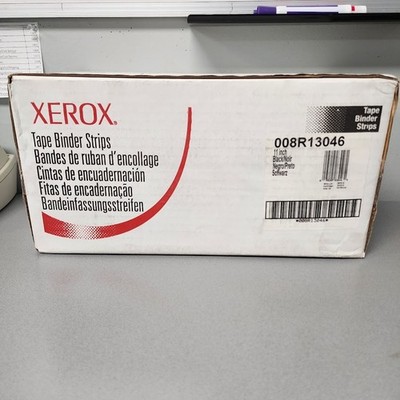 Xerox Black Binder Tape - 11'' Size, 8R13046 - Black - 500 / Carton