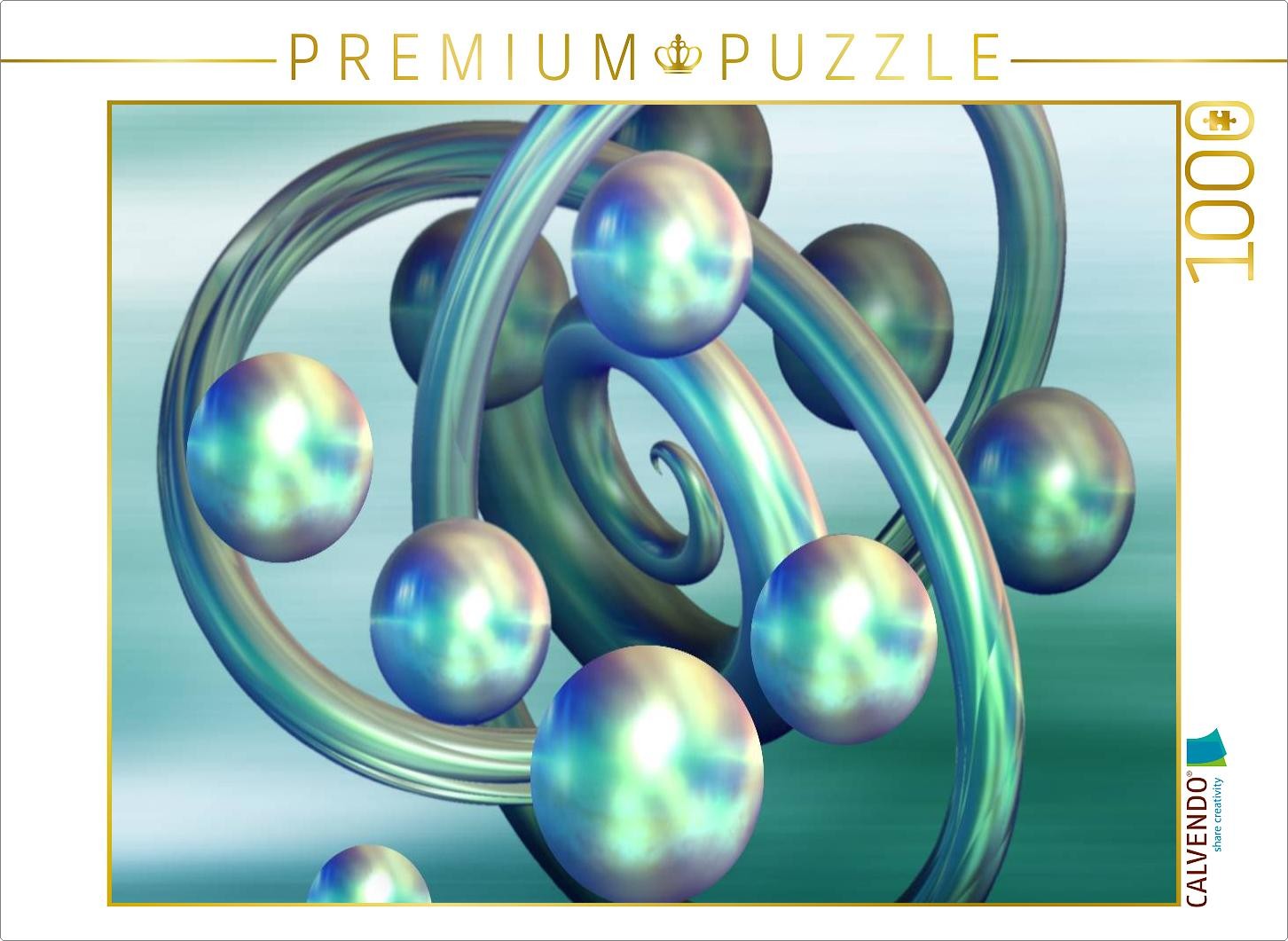 CALVENDO Puzzle Kugelspiel | 1000 Teile Lege-Größe 64x48cm Foto-Puzzle für glück