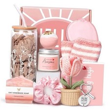 Gift Baskets for Women, Unique Birthday Gifts for Women, Thinking of You Rose