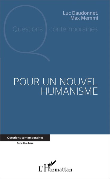 Pour Un Nouvel Humanisme Luc Daudonnet (U. A.) Taschenbuch 130 S. FranzöSisch-image