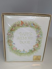 VTG 1980 Hallmark Baby's Memory Milestones Book Nursery Rhymes Woodland Animal
