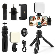 Vlogging Kit for iPhone, Android with Tripod, Soft Light, YouTube Starter kit...