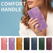 Custodia telefono flip pelle per Samsung S25 S24 S23 S22 S21 S20 S9 custodia portafoglio