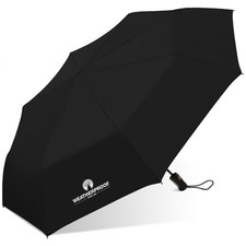 Weatherproof Folding Rain Umbrella, Compact, Automatic Open, Windproof