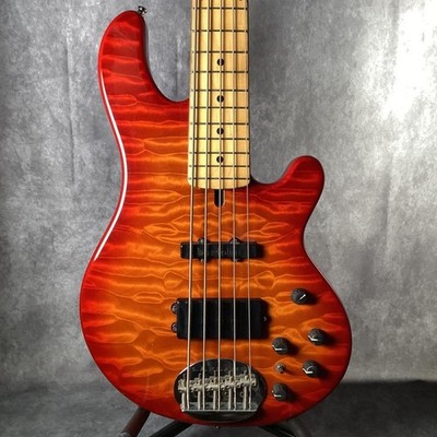 Lakland SL55-94DX 5-Saiter E-Bass Made in Japan Cherry Sunburst Gut