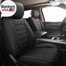 Car Seat Covers for Dodge Ram 2 Pcs Front,Fit Ram 2009-2025 1500/2500/3500 Pick-