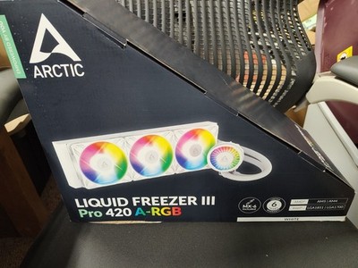 ARCTIC Liquid Freezer III Pro 420 A-RGB white PC Water Cooler  Cooling CPU New