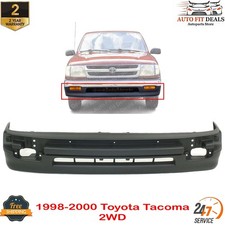 Front Bumper Cover Textured Black For 1998-2000 Toyota Tacoma 2wd