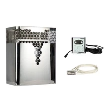 9KW Sauna Heater, Stainless Steel, Digital Control, Sauna Rocks，Free shipping