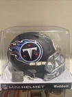 Tony Pollard AUTO Signed Tennessee Titans Speed Mini Football Helmet (Beckett)
