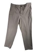 Uniqlo Pants Mens Medium Khaki Tan Stretch Drawstring Waist Chino Casual Comfort