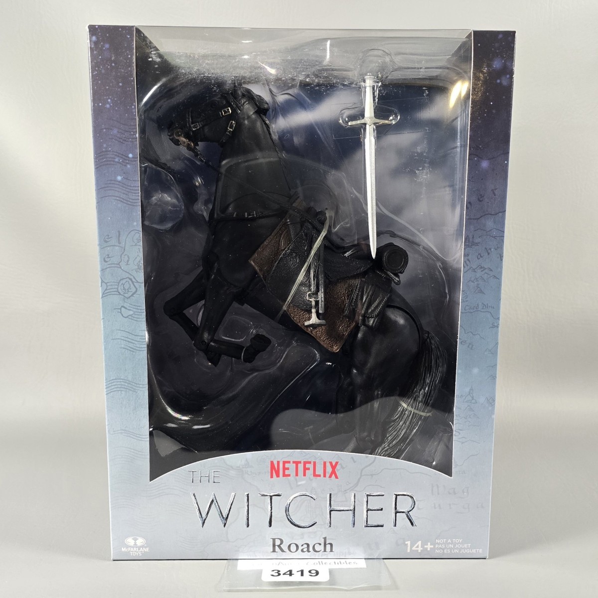 McFARLANE ウィッチャーとローチホース McFarlane Toys ROACH Witcher Season 2 Mega Action Figure Horse | eBay