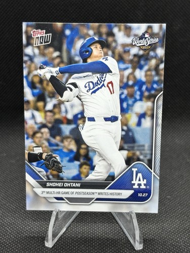 2025 Topps Now 3rd Multi HR Game of Postseason Shohei Ohtani Dodgers #903 MVP