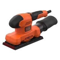 Black & Decker BEW220 Qs Orbital-Schleifer Schwarz Orange