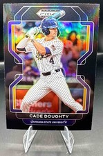 2022 Panini Prizm Draft Picks Cade Doughty #PDP78 Black Tigers