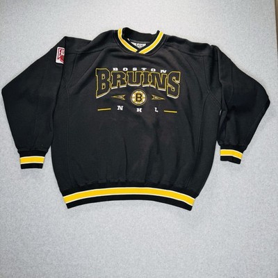 Vintage Boston Bruins Lee Sports Crewneck Sweatshirt 90s Size XL