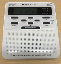 Midland WR-100 Weather Radio NOAA Public Alert  Warning - Unit Only, Working 