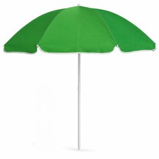 Parasol de plage 150 cm avec piquet inclus - 6 baleines, tissu