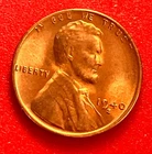 1940-S Lincoln Wheat Cent Penny GEM RED BU From an Original Bank Roll