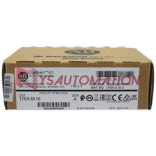 NEW Factory Sealed AB 1769-IA16 /A CompactLogix 16 Pt 120VAC D/I Module 1769IA16