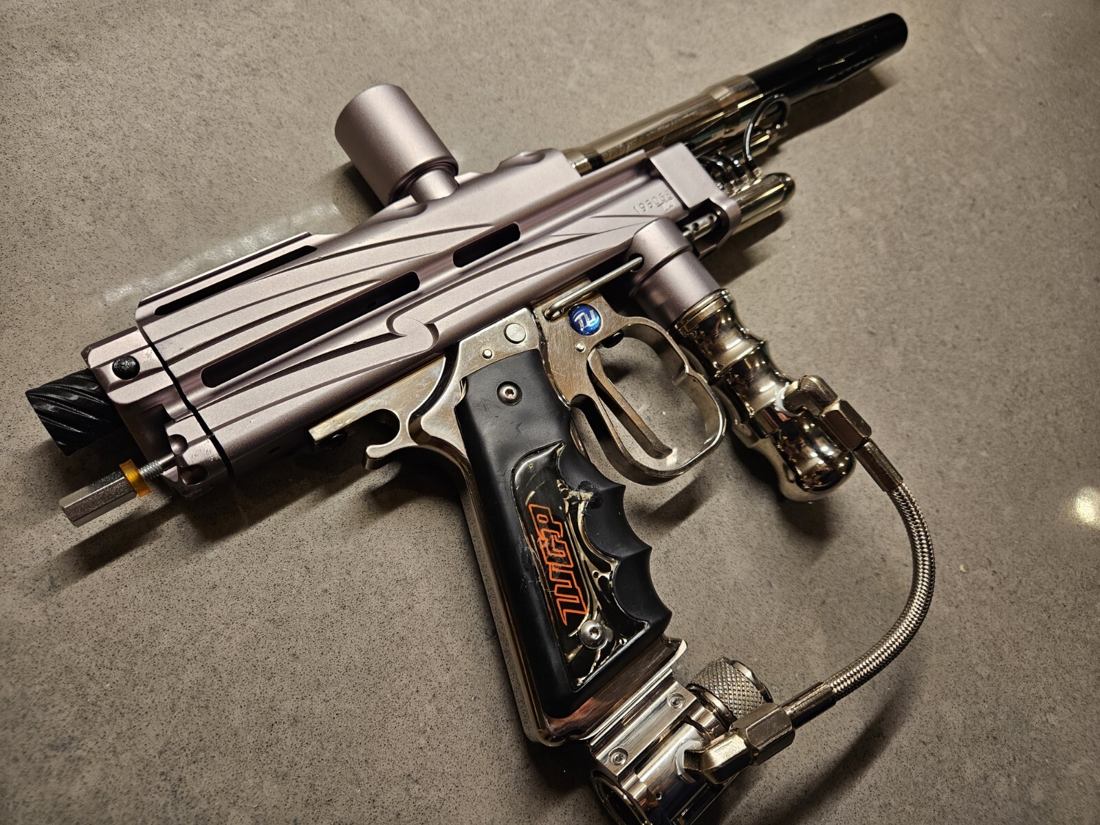 WGP Outkast Mechanical Autococker Paintball Gun Marker Rebuilt & Custom