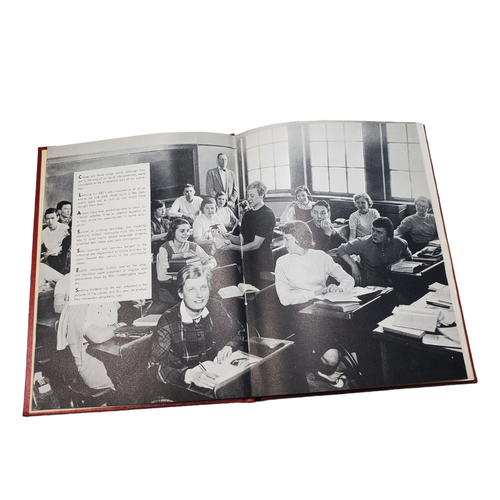 Annuario scuola superiore Royal Oak 1956 HC Michigan USA pubblicità club sportivi - Foto 6 di 15