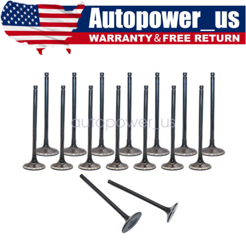 Fits For Ford Mazda Mercury 2.0L 2.3L 2.5L DOHC 16V NEW Intake Exhaust Valves - Photo 1 sur 6