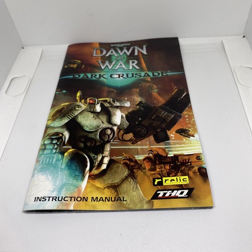 Warhammer 40k Dawn of War Game Of The Year And Dark Crusade PC Games Retro GC - Picture 22 of 24