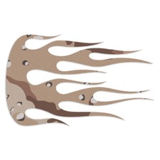 Fire Flames - Decal Sticker - Multiple Patterns Sizes - Ebn7262