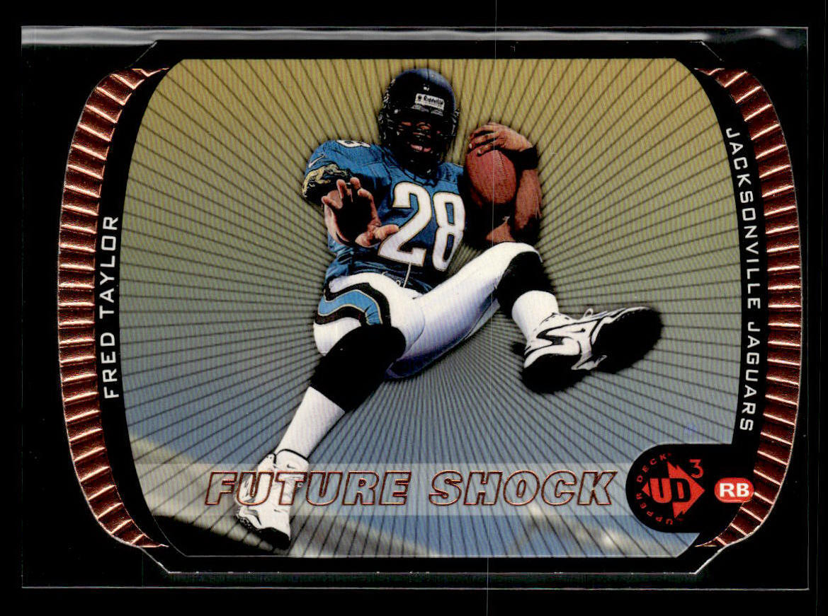 Fred Taylor UD3 #8 Die-Cut