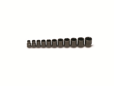 Wright Tool 6 Point Impact Socket Set 11 Piece 1/2'' Drive SAE 411