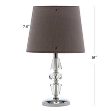 Safavieh CRESCENDO TIERED CRYSTAL LAMP, Reduced Price 2172746139 LIT4127B-SET2